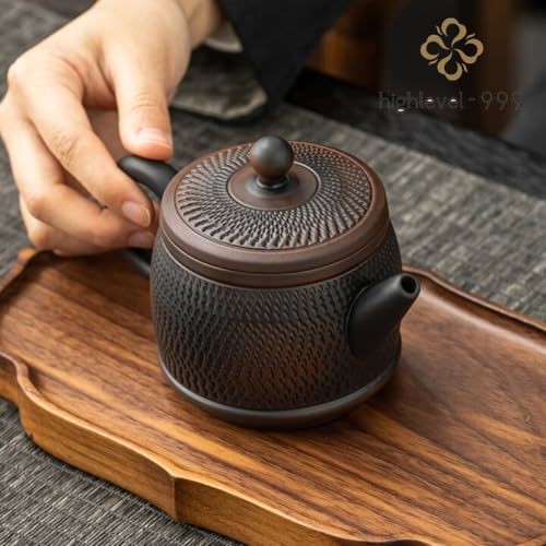 Purple clay exquisite teapot - exquisite,