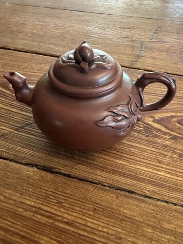Vintage reddish brown chinese - reddish-brown,